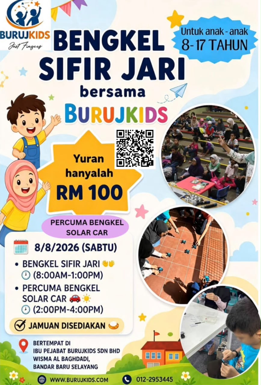 Bengkel Sifir Jari Bersama BURUJKIDS